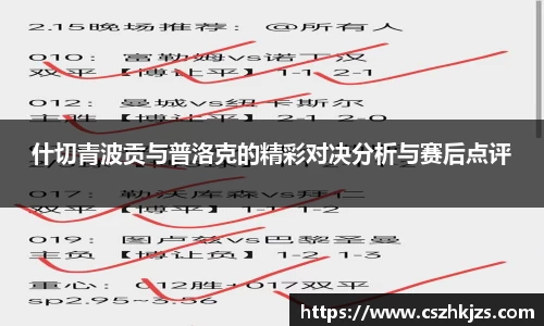 什切青波贡与普洛克的精彩对决分析与赛后点评